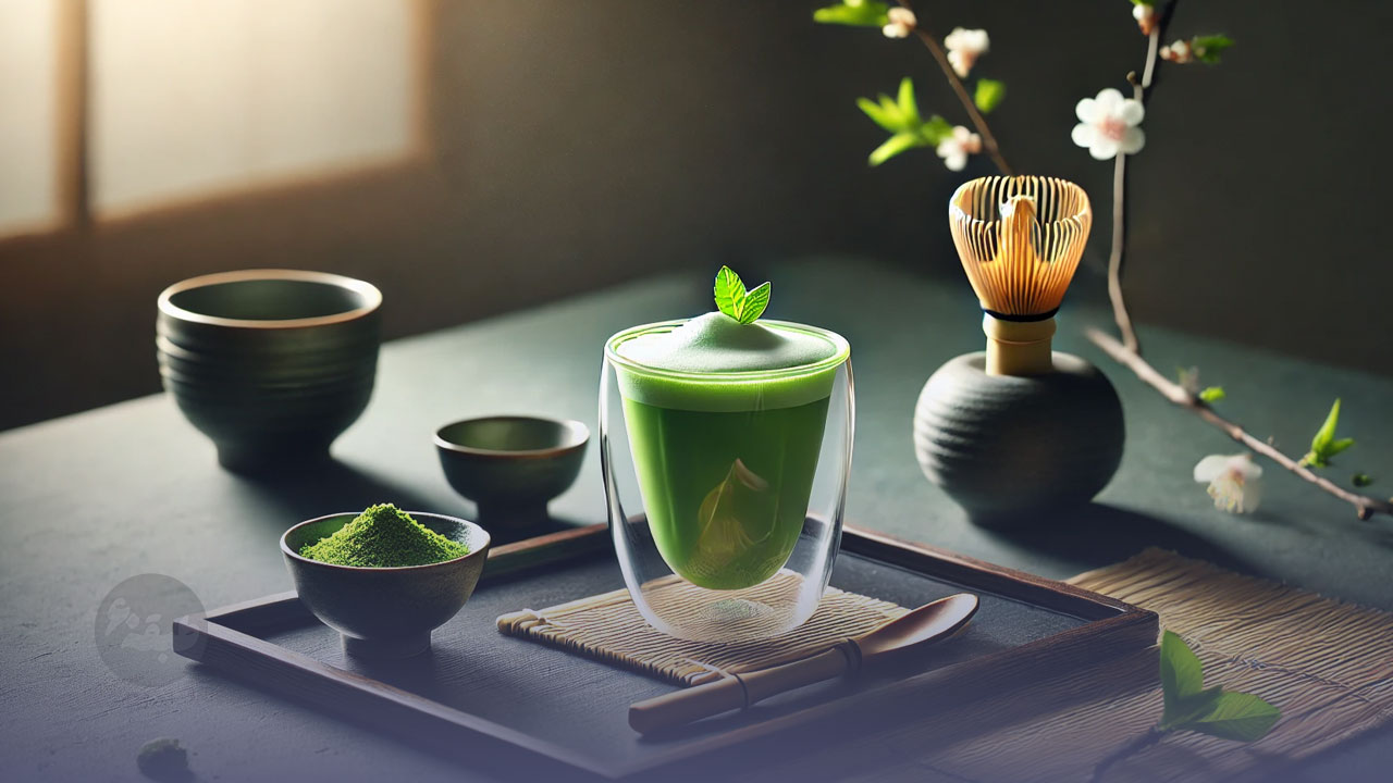 ماچا طعم ماچا رنگ